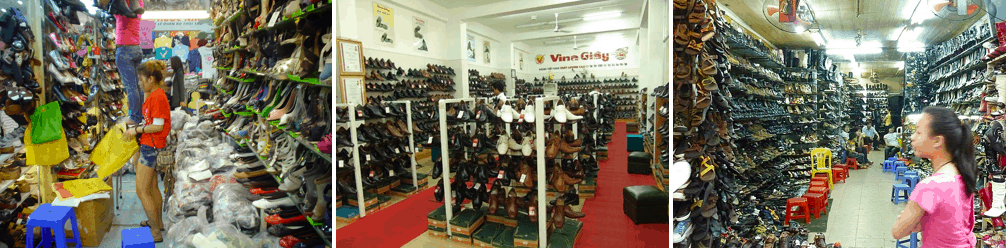 Shoes shopping in Ho Chi Minh City