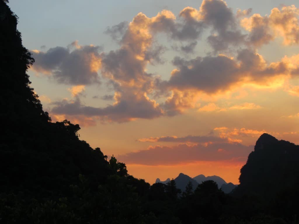 Halong Bay's limestone karst landscape draws huge crowds of visitors