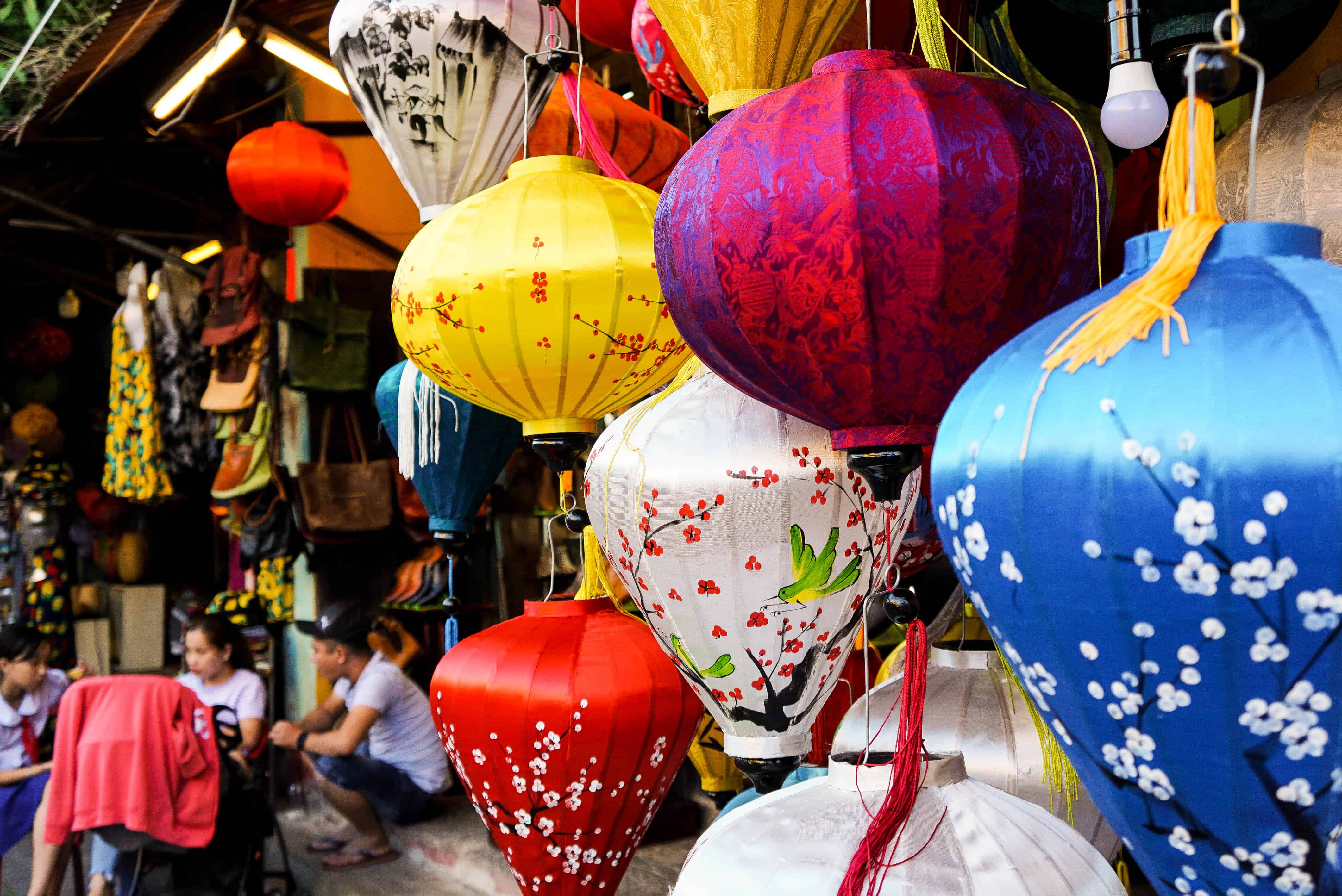 Tips For Capturing Great Photos in Hoi An Hoi An colorful silk Lanterns