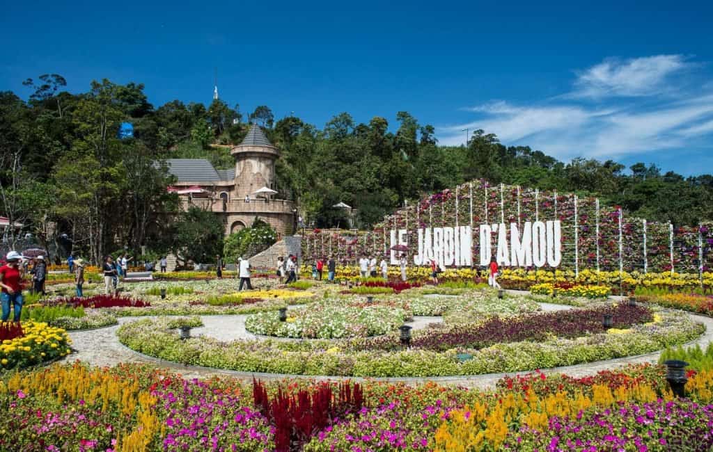 flowers at Ba Na Hills