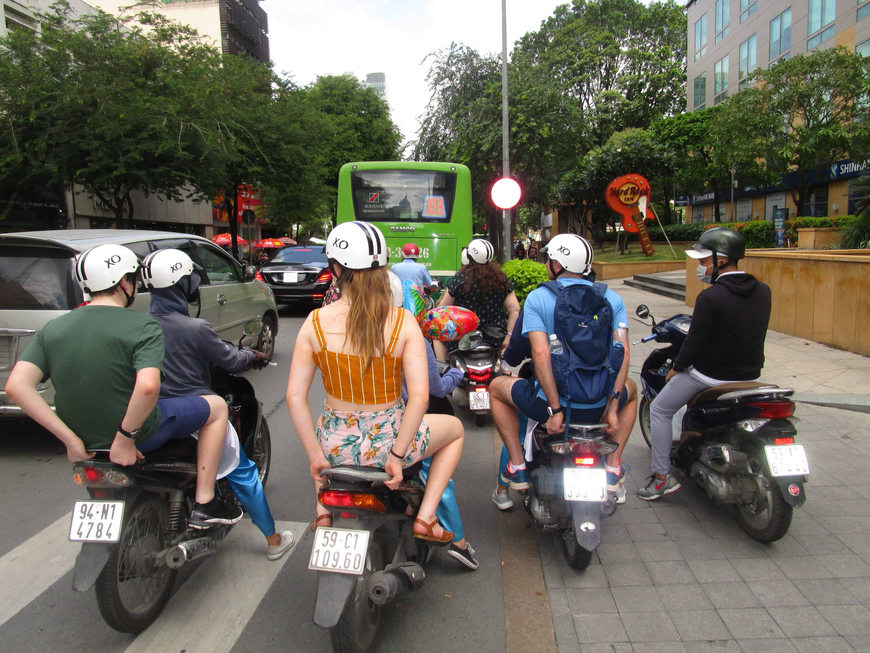 The Best Vietnam City Tours Fun ride with XO girls around Saigon