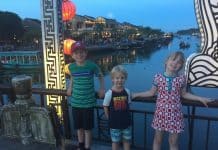 Things To Do in Vietnam For Families With Children Hoi An Night Market Bridge