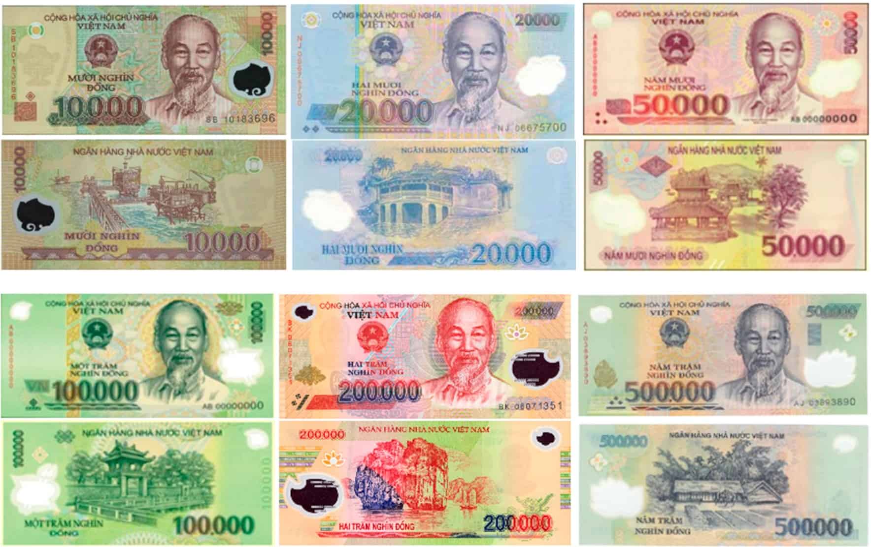 vietnamese monnaie vnd denominations hanoi billet currencies converter vietnamienne billets foreigners xotours